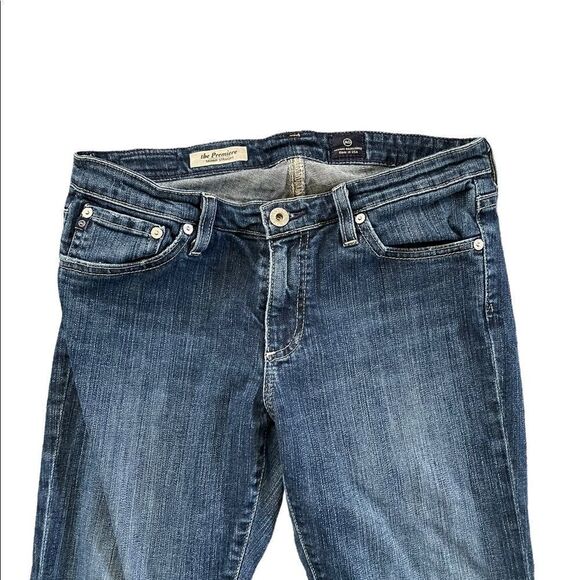 AG Adriana Goldschmied The Premier Skinny Straight Jean Size 28x25 - Picture 2 of 8